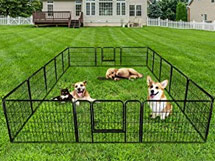 Temporary Dog Fence Rental House
