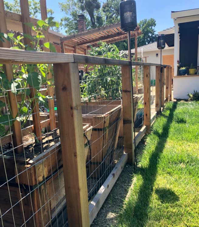 DIY Hog Wire Fence 5