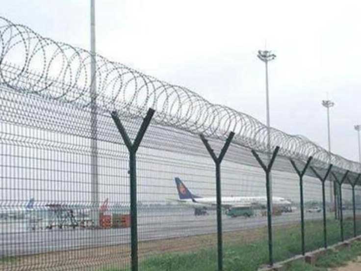 Airport fence